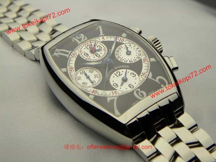 FRANCK MULLER フランクミュラー時計偽物 マスターバンカー クロノグラフ 7850CCMB