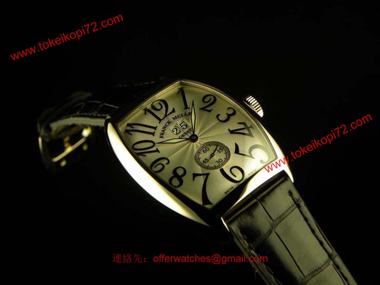 腕時計 コピー FRANCK MULLER フランクミュラー 激安 トノウカーベックス グランギシェ 6850S6GG