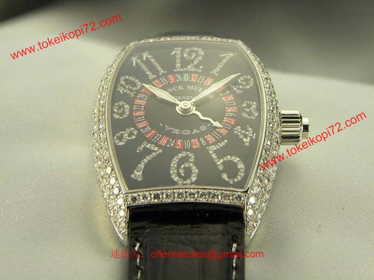 FRANCK MULLER フランクミュラー スーパーコピー時計 ヴェガスジョーカー フルダイヤモンド 5850VEGASDCDJ