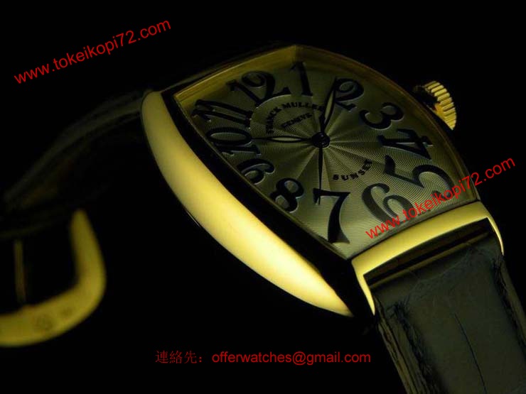 腕時計 コピー FRANCK MULLER フランクミュラー トノウカーベックス サンセット 5850SCSUN_3N