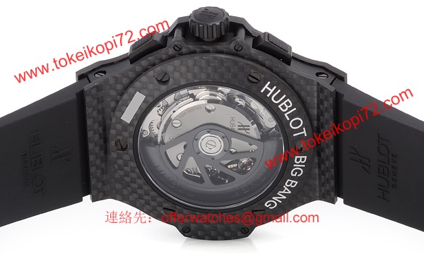 (HUBLOT)ウブロ ブランコピー ビッグバン カーボン 301.QX.1724.RX