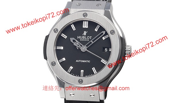 (HUBLOT)ウブロ コピー時計 クラシックフュージョン チタニウム 565.NX.1170.LR