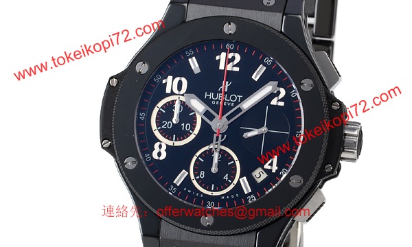 (HUBLOT)ウブロ 時計 コピー ビッグバン ブラックマジック 341.CX.130.CM