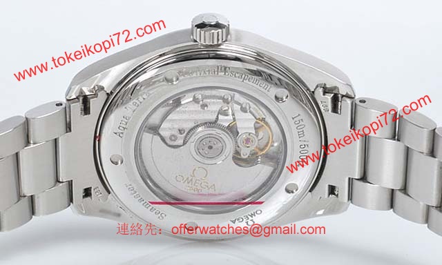 (OMEGA)オメガ スーパーコピー時計 シーマスターコーアクシャル アクアテラ 2502-80