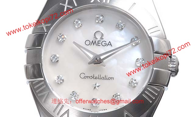 OMEGA オメガ 時計コピー新作コンステレーション ポリッシュクォーツ 123.10.24.60.55.002