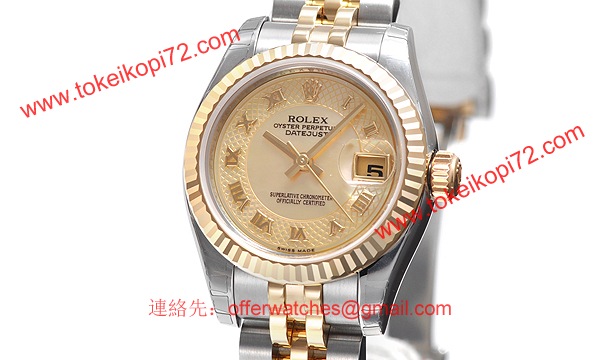 ロレックス(ROLEX) 時計 デイトジャスト 179173NRD