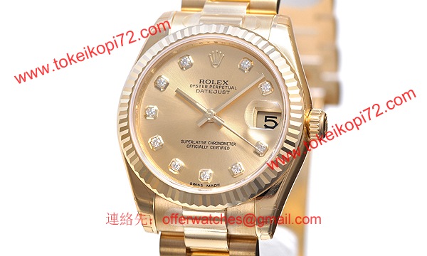 ロレックス(ROLEX) 時計 デイトジャスト 178278G