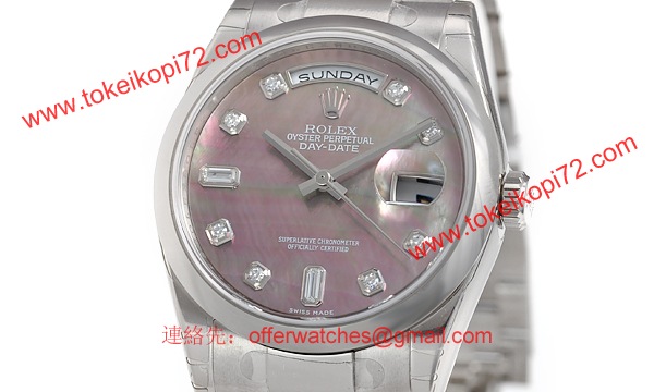 ロレックス(ROLEX) 時計 デイデイト 118209NG