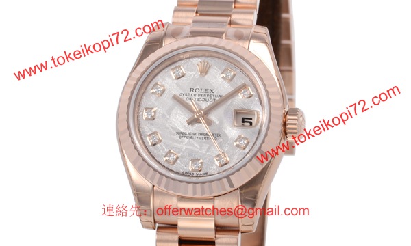 ロレックス(ROLEX) 時計 デイトジャスト 179175G