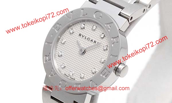 Bvlgari ブルガリ時計偽物 コピー 人気時計 タイプ 新品レディース BB23WSS/12N