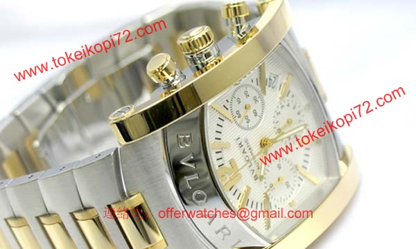 ブルガリ時計コピー Bvlgari 腕時計激安 アショーマクロノ 新品メンズ AA48C6SGDCH