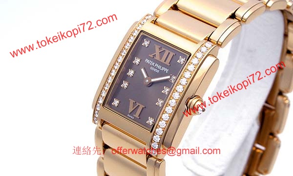 パテックフィリップ 腕時計コピー Patek Philippe レディース時計 Twenty-4 4908/11R-010