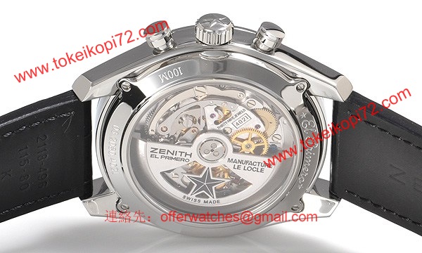 人気ゼニス腕時計コピー エルプリメロ クロノマスターオープン パワーリザーブ03.2080.4021/21.C496