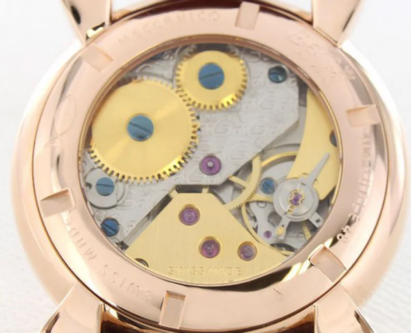 ガガミラノ腕時計コピー マニュアーレ48mm 手巻き スモールセコンド レザー ホワイト メンズ 5010.01S