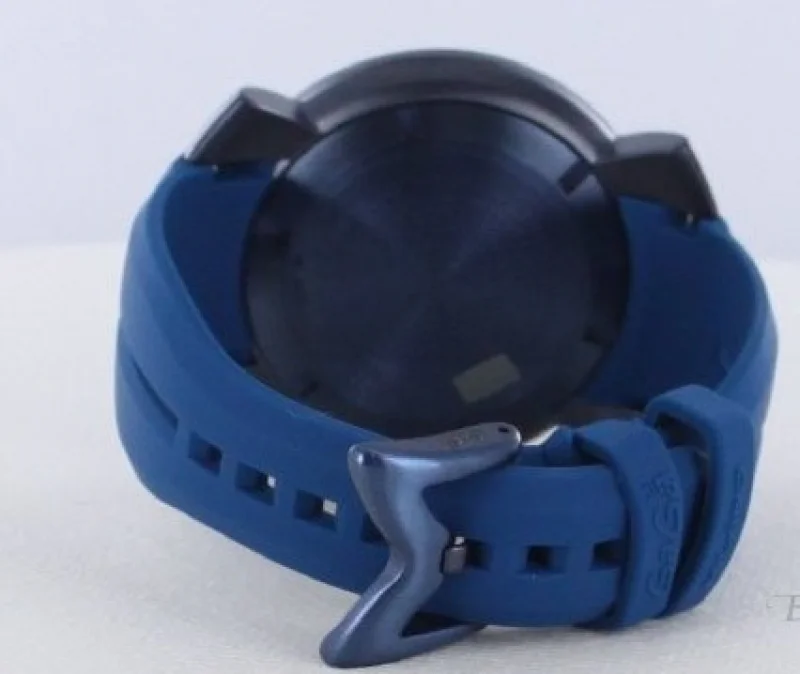 ガガミラノ時計コピークロノ48mm ラバー ブラック/シルバー メンズ 6050.7