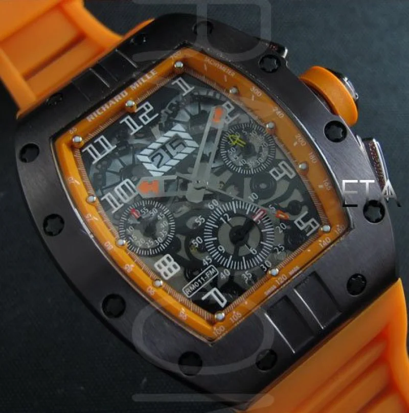 リシャール・ミル時計コピー フェリペ・マッサAsian 7750搭載 28800振動新品
