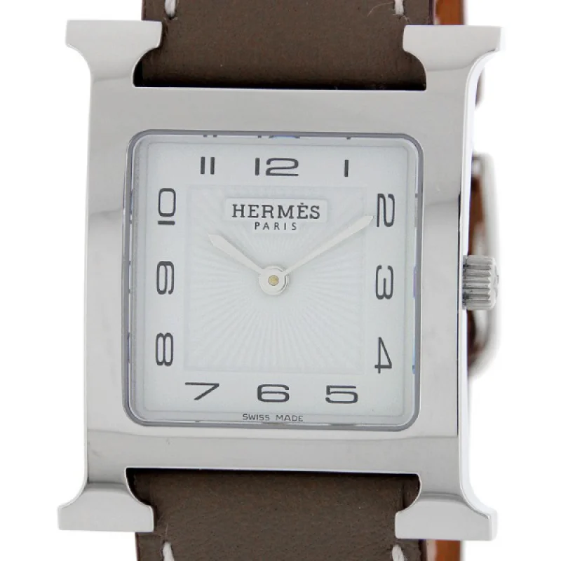 HERMES エルメス時計コピー Hウォッチ レザーベルト HH1.810.131/VBA3 ブラウン