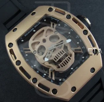 リシャール・ミル トゥールビヨン スカル,SWISS ETA 2671搭載新品