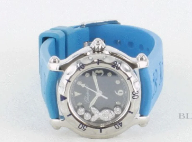 ショパール時計コピー CHOPARD ピンクサファイア ラバー ピンクシェル レディース 28/8950