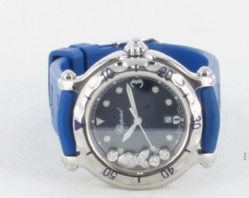 ショパール時計コピー CHOPARD ピンクサファイア ラバー ピンクシェル レディース 28/8950