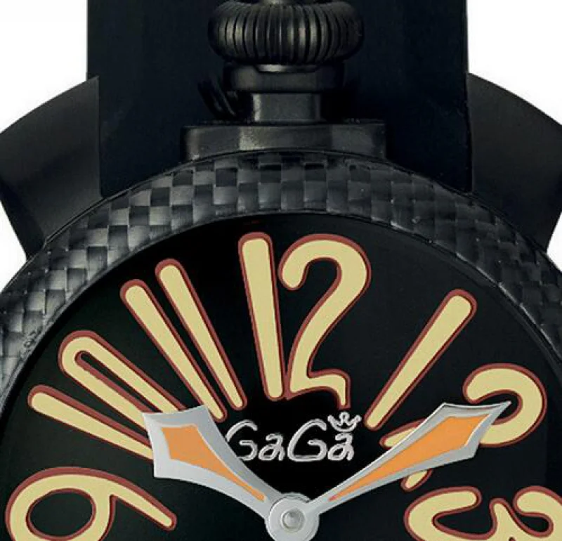 ガガミラノ 5011.11S マニュアーレ 48MM 手巻き SS（PVD） スーパーコピー 時計