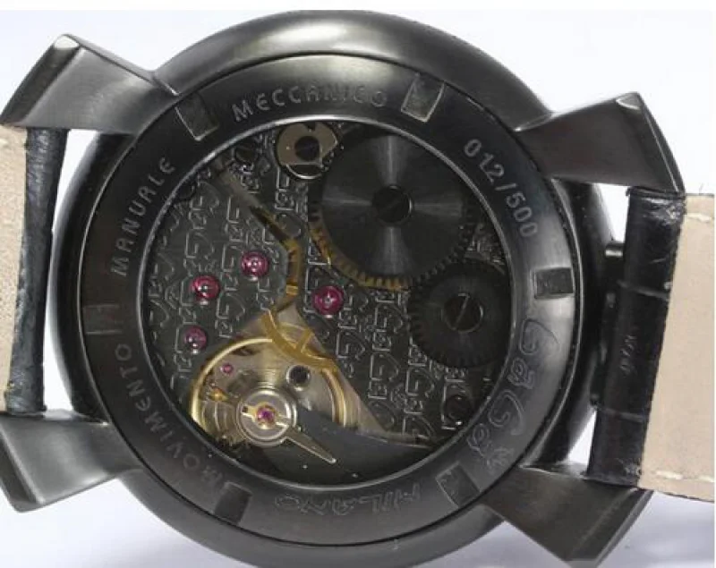 ガガミラノ 5011.11S マニュアーレ 48MM 手巻き SS（PVD） スーパーコピー 時計