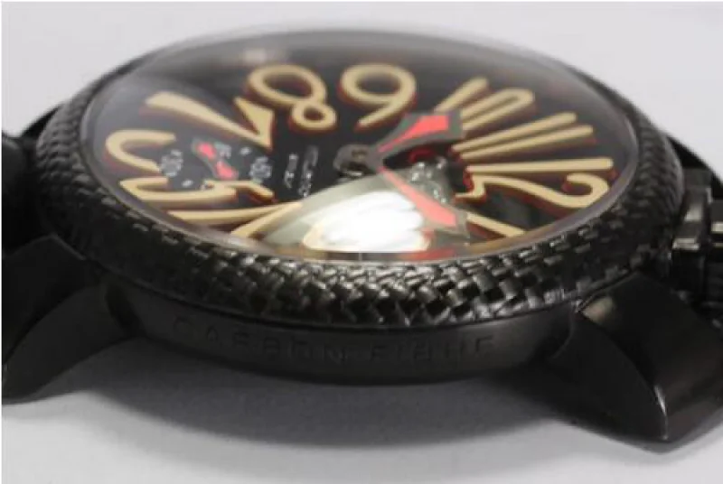 ガガミラノ 5011.11S マニュアーレ 48MM 手巻き SS（PVD） スーパーコピー 時計