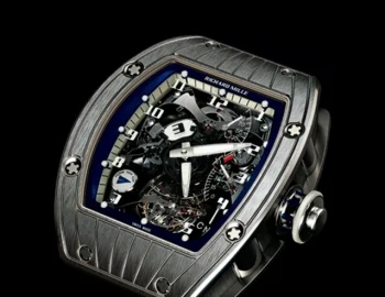 リシャールミル ルージュウォッチ RM015トゥールビヨンV2デュアルタイムマリン スーパーコピー 時計