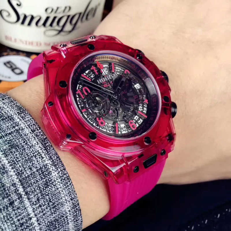 ウブロ ブラック系 【2017新作】HUBLOT スーパーコピー 時計 411.CI.1110.RXY