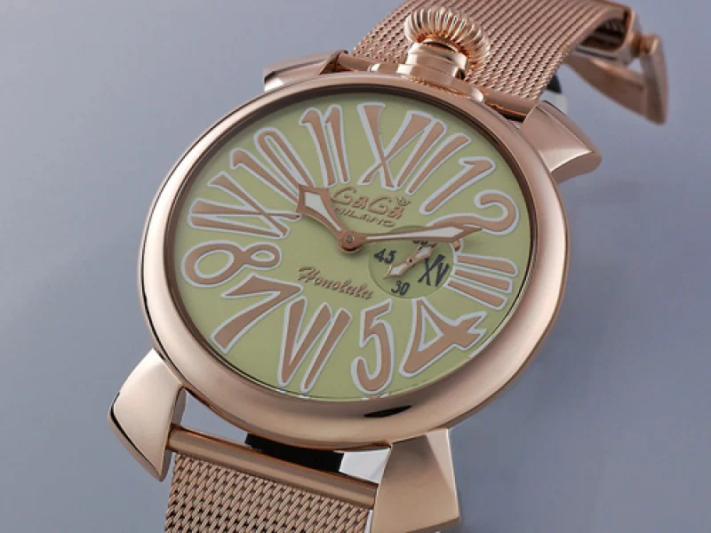 GaGa MILANO ガガミラノ スーパーコピー SLIM 46MM 5081.L.E.HO.1 コピー 時計