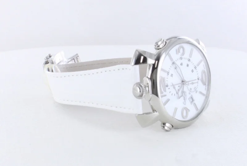 ガガミラノ スーパーコピー THIN CHRONO 46MM 18ｋPGコーティング 時計 5098.03BW
