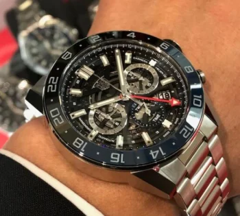 クロノグラフ コピータグ・ホイヤー GMT カレラ キャリバー ホイヤー02 CBG2A1Z.BA0658