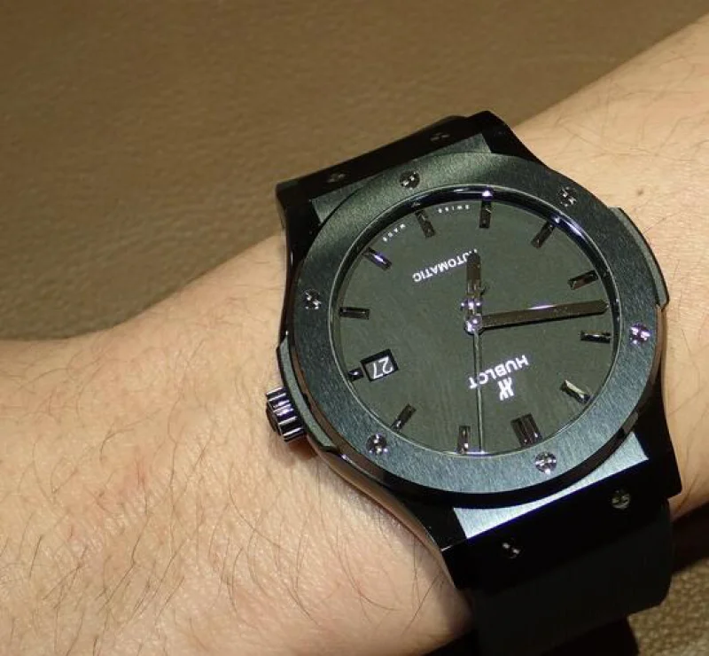 HUBLOT クラシックフュージョン ブラックセラミック ブリティッシュグリーン 511.CM.5270.RX.MYOS 限定88本