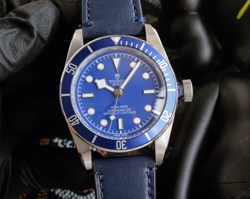 日本一流チュードルBlack Bay 42mm青と金T929323