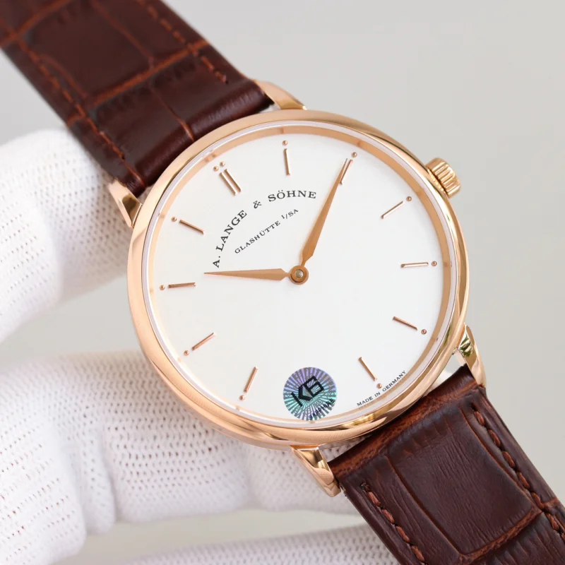 【素晴らしい外観】ランゲゾーネ激安 SAXONIA シンプルなスタイルA8922L52