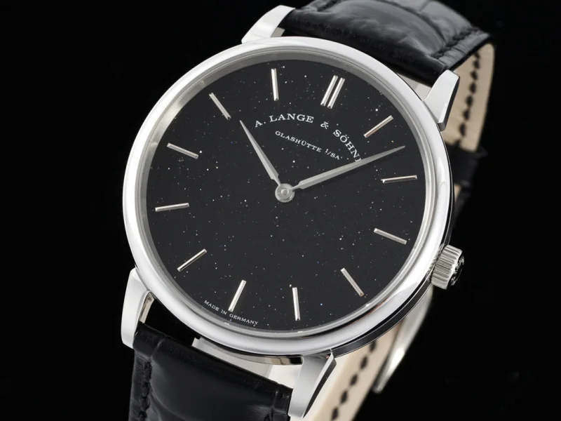 【素晴らしい外観】ランゲゾーネ激安 SAXONIA シンプルなスタイルA8922L52