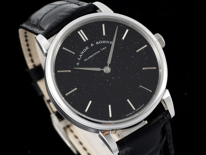 【素晴らしい外観】ランゲゾーネ激安 SAXONIA シンプルなスタイルA8922L52