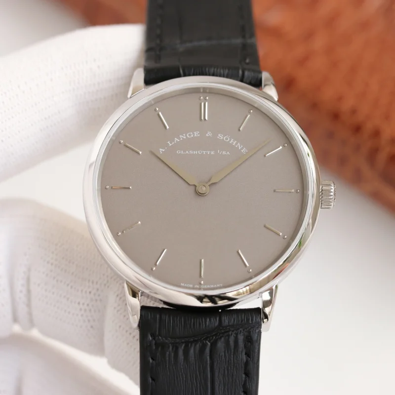 【素晴らしい外観】ランゲゾーネ激安 SAXONIA シンプルなスタイルA8922L52