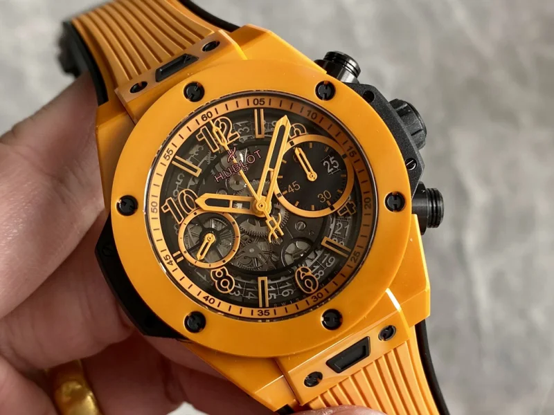 最高精密ウブロコピー時計 オレンジ セラミック ビッグ バン 42mm H1502929