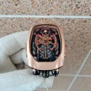  779291 特別モデル高級時計ジェイコブ チェコ ヒョウ ローズゴールド779293