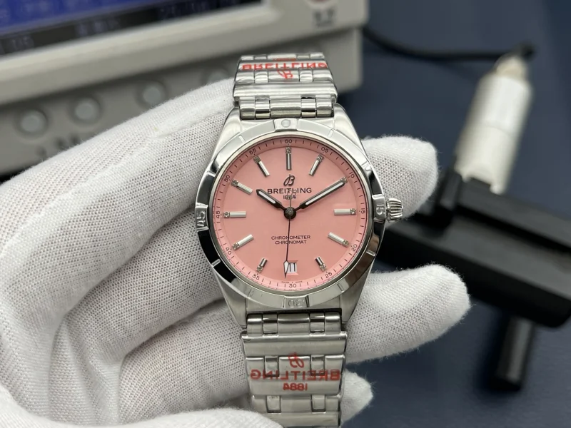高級時計ブライトリングコピーA10380101L1A1-002 ピンク オートマチック 36mm