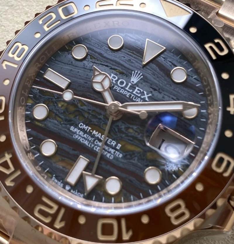AR工場 ロレックス GMTマスター II カフェオレベゼル 40ＭＭ 自動巻き3285