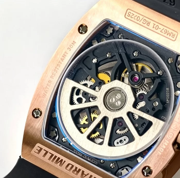 【UMI製】 リシャール・ミルRM 67-01 Flat 超薄型自動巻きムーブメントエクストラフラット 高級品