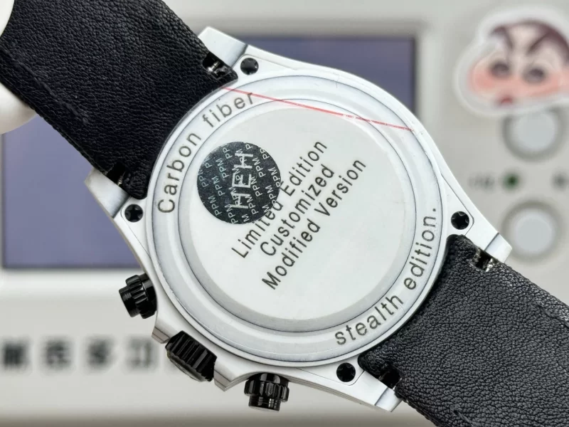 KR 新作 デイトナスーパーコピー時計 40mm 丹東 4130/4801 ムーブ カーボンケープ クロノグラフ116506