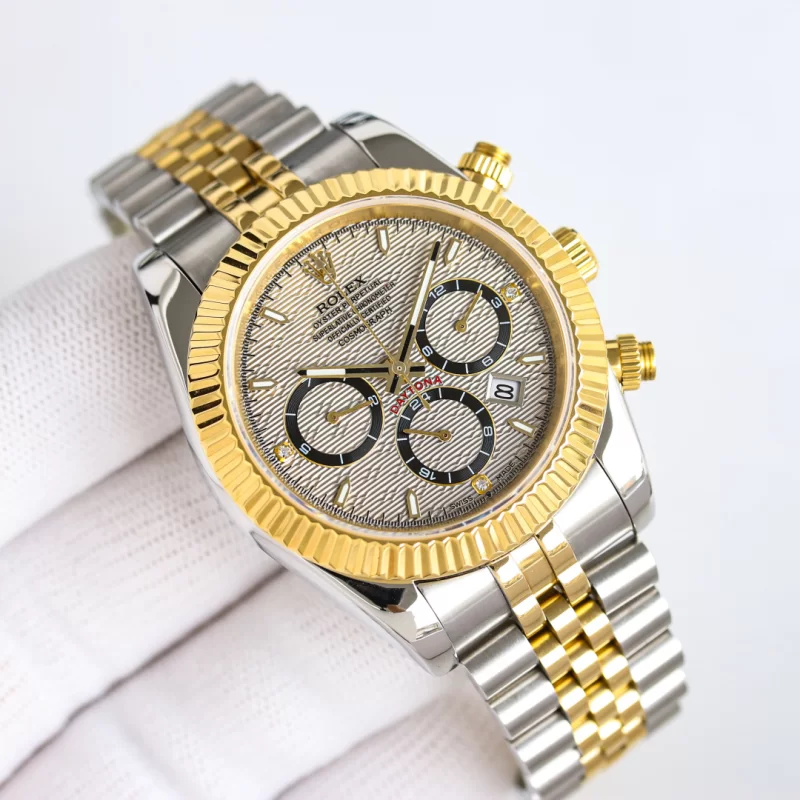 ロレックス コスモグラフ・デイトナ9100 ムーブ 41mm ホワイト ジュビリー 5 連ブレス126500LN-0035