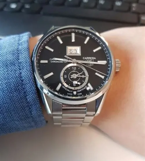 タグホイヤー時計コピー カレラ 価格グランドデイト GMT キャリバー8 WAR5011.BA0723