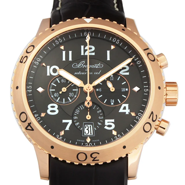 Breguetコピー ブレゲ 時計激安 パワーリザーブ GMT フライバッククロノグラフ 3880ST/H2/3XV