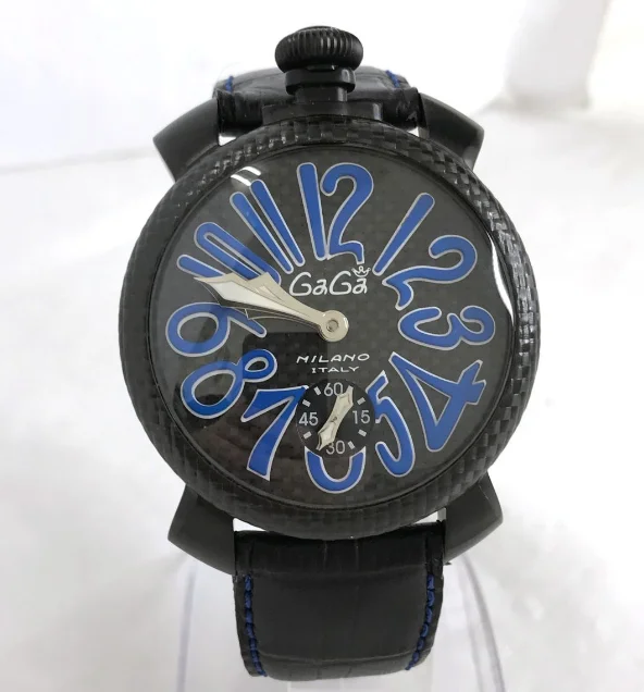 ガガミラノ コピー腕時計マニュアーレ40mm ラバー ローズピンク/ホワイトシェル ボーイズ 5020.6