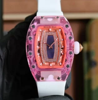 Richard Mille リシャール・ミルレディース腕時計 RM 07-02 ピンクサファイア