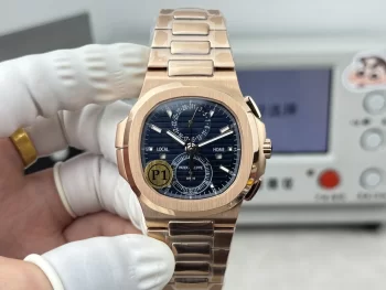 ブランド時計コピーパテック フィリップ ノーチラス デュアルタイム・フライバッククロノグラフ 5990/1R-001